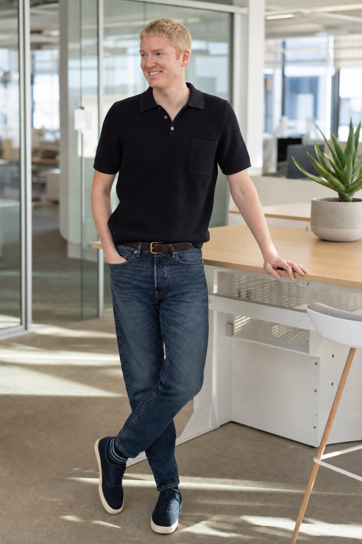 Buck Mason lookbook - Fintech Office Denim